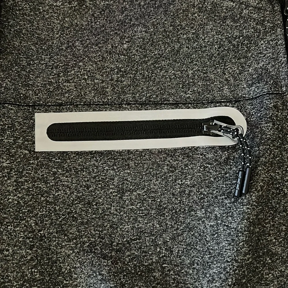 FRIED Denim Dark Heathered Gray Hoodie Sweatshirt Jacket